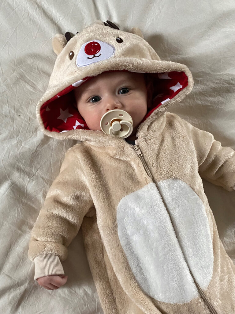 Baby reindeer overall